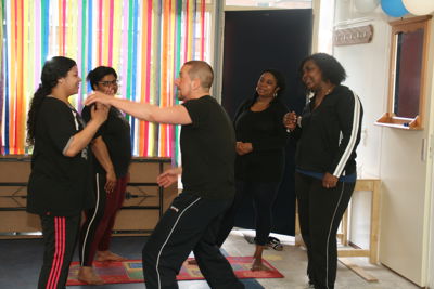 Foto 59 uit Cardiokickboxendame's