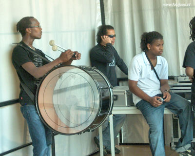 Foto 285 uit Carnaval 2007 b.w