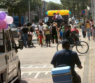 Foto 58 uit carnaval 2006 b.w