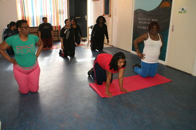 Foto 3 uit Cardiokickboxendame's