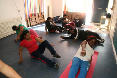 Foto 18 uit Cardiokickboxendame's