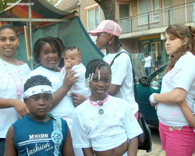 Foto 96 uit Carnaval 2007 b.w