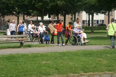 Foto 444 uit Ouderen4Daagse