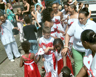 Foto 120 uit Carnaval 2007 b.w