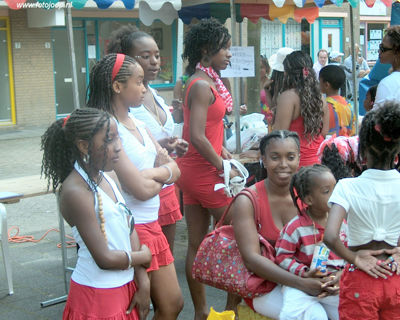 Foto 89 uit Carnaval 2007 b.w