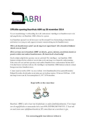 Foto 2 uit BuurthuisABRI28_11