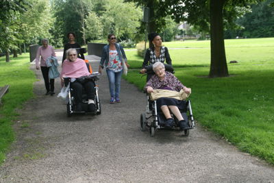 Foto 216 uit Ouderen4Daagse2016