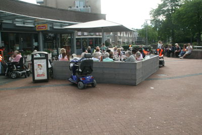 Foto 318 uit Ouderen4Daagse2016