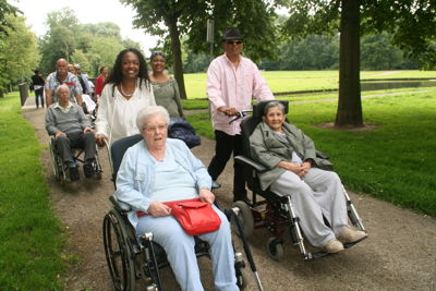 Foto 332 uit Ouderen4Daagse2016