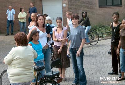 Foto 3 uit carnaval 2006 b.w