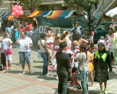 Foto 108 uit Carnaval 2007 b.w