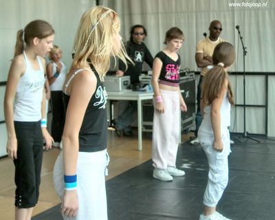 Foto 298 uit Carnaval 2007 b.w