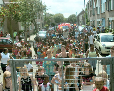 Foto 148 uit Carnaval 2007 b.w