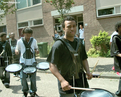 Foto 145 uit Carnaval 2007 b.w