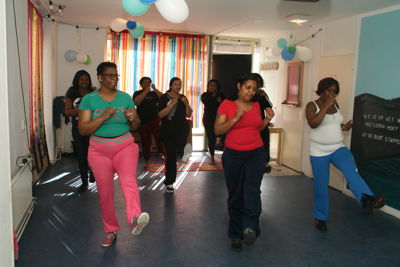 Foto 31 uit Cardiokickboxendame's