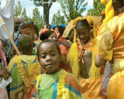 Foto 278 uit Carnaval 2007 b.w