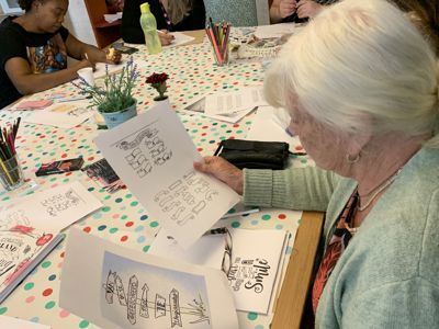 Foto 10 uit Bewonerssteunpunt