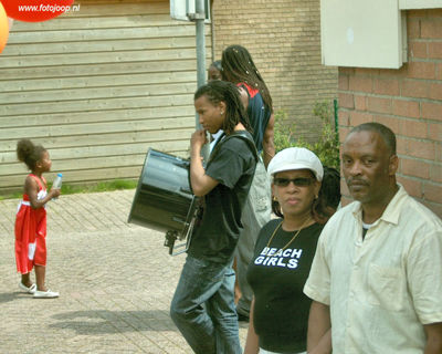 Foto 212 uit Carnaval 2007 b.w