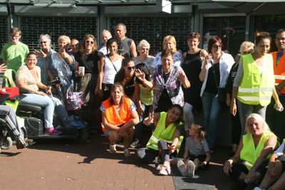 Foto 210 uit Ouderen4Daagse2017