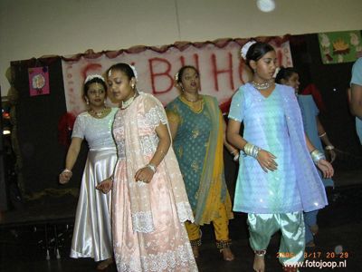 Foto 25 uit holi feest 2006 b.w