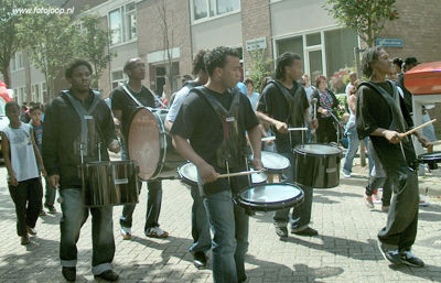 Foto 146 uit Carnaval 2007 b.w