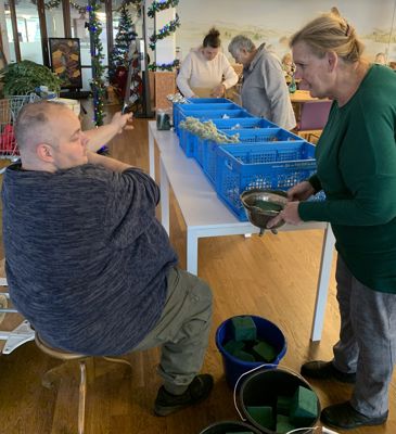 Foto 10 uit Kerststukjes Maken