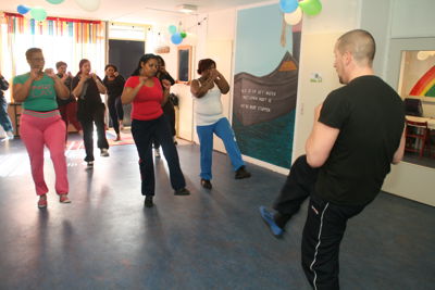 Foto 26 uit Cardiokickboxendame's