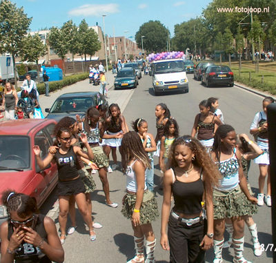 Foto 168 uit carnaval 2006 b.w