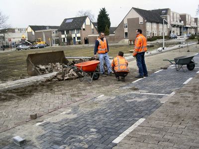 Foto 100 uit stratenmakers