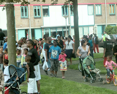 Foto 179 uit Carnaval 2007 b.w