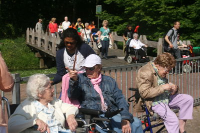 Foto 253 uit Ouderen4Daagse