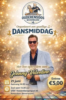 X- Optreden van Johnny Valentino. 21-6-26