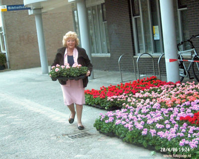 Foto 15 uit opzoomeren 2006 bw