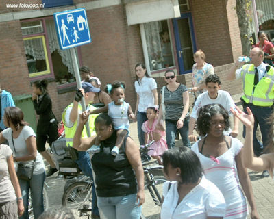 Foto 251 uit Carnaval 2007 b.w