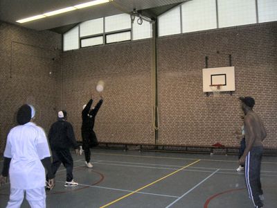 Foto 30 uit volleybal wedstrijd