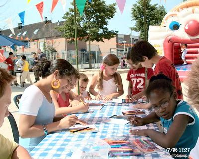 Foto 103 uit opzoomeren 2006 bw