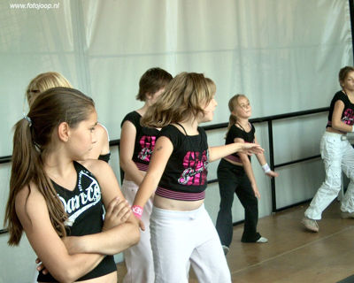 Foto 294 uit Carnaval 2007 b.w