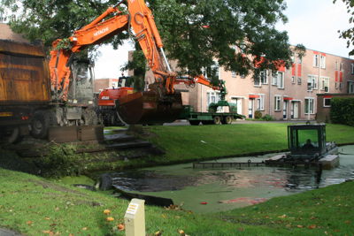 Foto 2 uit Singels Uitbaggeren