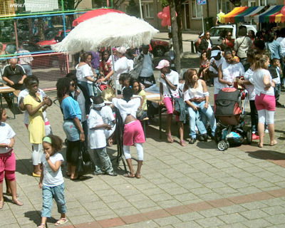 Foto 109 uit Carnaval 2007 b.w