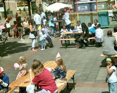 Foto 110 uit Carnaval 2007 b.w