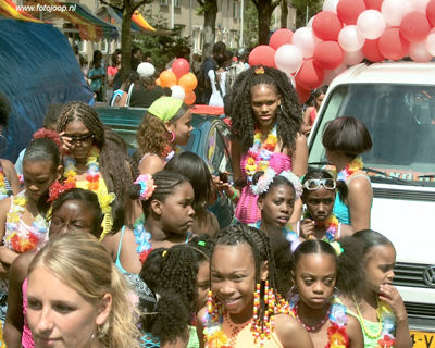 Foto 126 uit Carnaval 2007 b.w