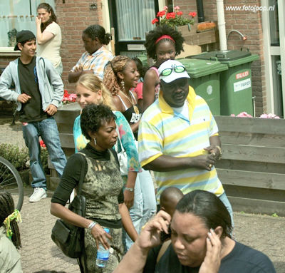 Foto 200 uit Carnaval 2007 b.w