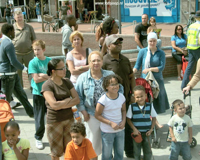 Foto 228 uit Carnaval 2007 b.w