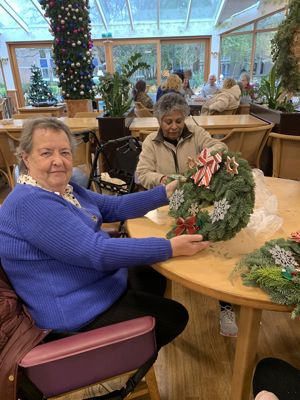 Foto 2 uit kerstkransen maken