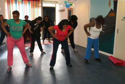 Foto 19 uit Cardiokickboxendame's