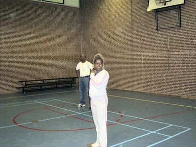 Foto 25 uit volleybal wedstrijd