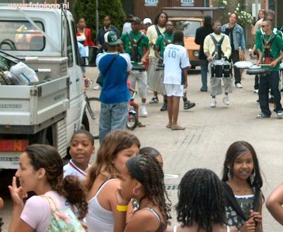 Foto 9 uit carnaval 2006 b.w