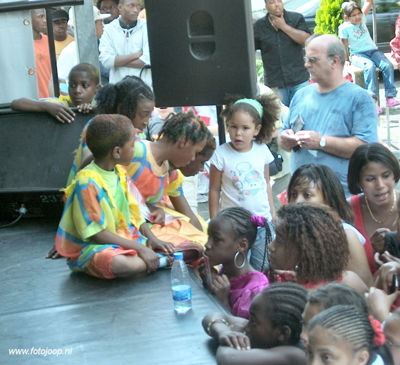 Foto 286 uit Carnaval 2007 b.w