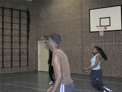 Foto 27 uit volleybal wedstrijd