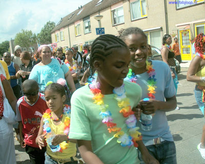 Foto 258 uit Carnaval 2007 b.w